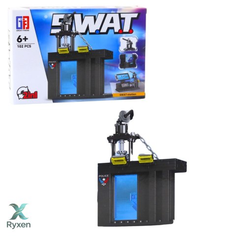 Klocki Konstrukcyjne Pojazdy Środki Transportu SWAT 2w1 92-117 el.