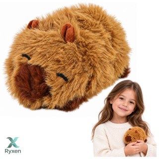 Mała Pluszowa Kapibara Przytulanka Maskotka Zwierzątko Brązowa 16 cm