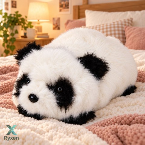 Mała Pluszowa Panda Przytulanka Maskotka Zwierzątko Czarno-Biała 16 cm