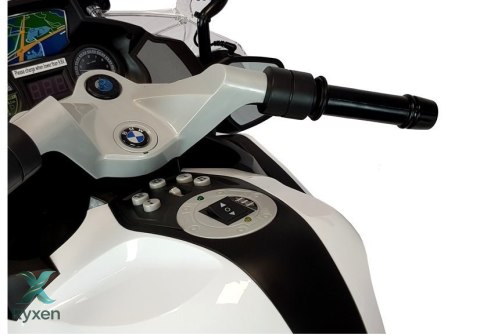 Motor na Akumulator BMW R1200 Policja Światła LED Dźwięki Biały