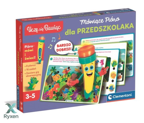 Mówiące Pióro 500 Pytań Przedszkolaka Język Polski Clementoni 50390