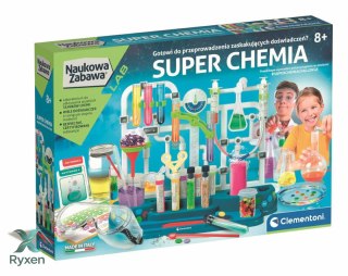 Naukowa Zabawa Super Chemia Eksperymenty Język Polski Clementoni 50805