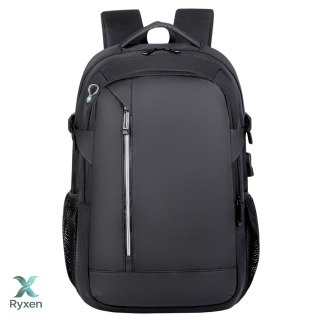 Plecak Miejski USB Kieszeń Na Laptopa Odblaski 16L 45cm