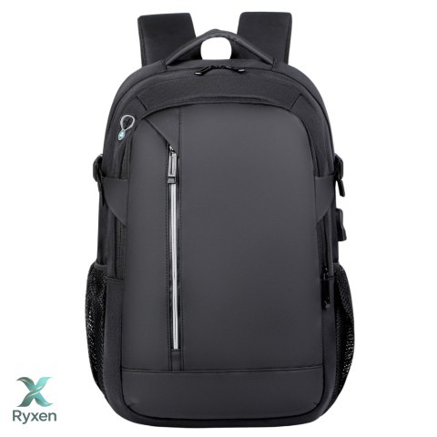 Plecak Miejski USB Kieszeń Na Laptopa Odblaski 16L 45cm