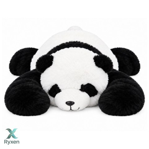 Pluszowa Panda Przytulanka Maskotka Długie Łapy Czarno-Biała 60cm