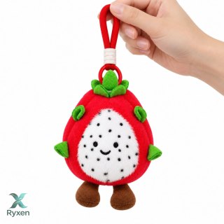 Pluszowy Brelok Smoczy Owoc Pitaya Maskotka Z Karabińczykiem 12 cm
