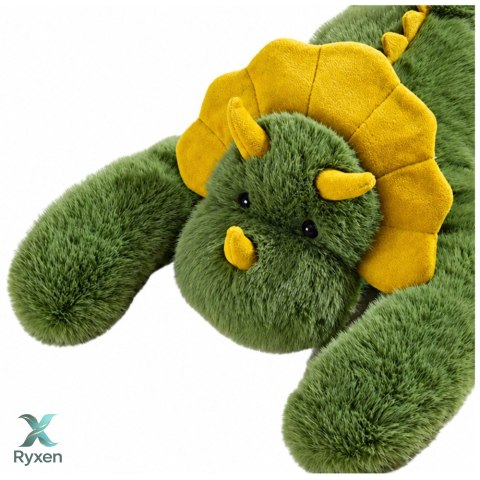 Pluszowy Dinozaur Przytulanka Maskotka Długie Łapy Zielony 60cm