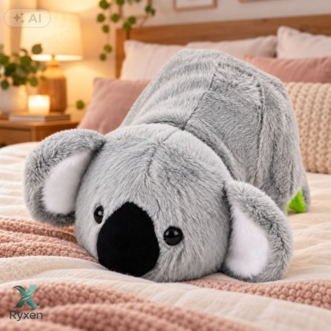 Pluszowy Koala Żaba 2w1 Dwustronna Maskotka Przytulanka 25cm