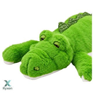Pluszowy Krokodyl Maskotka Przytulanka Obciążeniowe Łapki Zielony 120 cm
