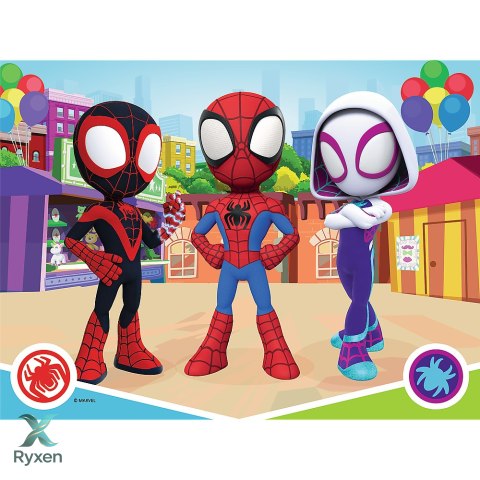 Puzzle - 30 - Przygody Spidey'a i przyjaciół - Trefl 18285