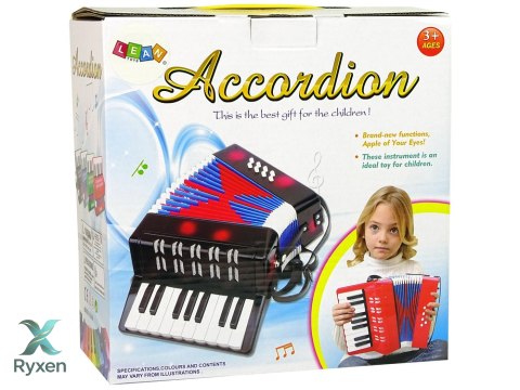Akordeon Instrument Muzyczny Dla Dzieci Muzyka Niebieski