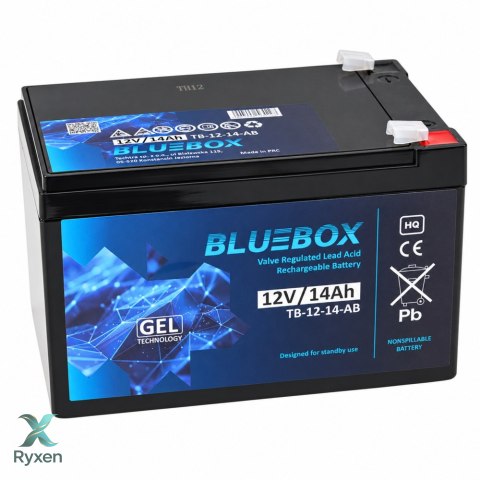 BLUEBOX Akumulator Żelowy VRLA AGM 12V14Ah Do Auta Na Akumulator