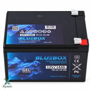 BLUEBOX Akumulator Żelowy VRLA AGM 12V14Ah Do Auta Na Akumulator