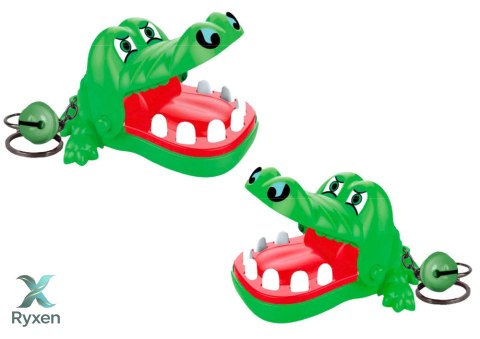 Brelok Z Gryzącym Krokodylkiem Dzwoneczek Zielony