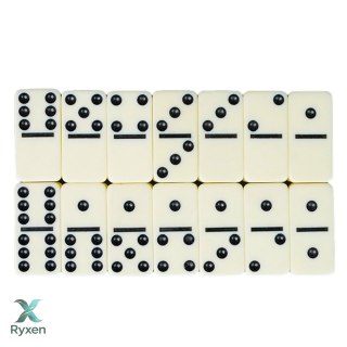 Domino Gra Klasyczna Rodzinna Logiczna Zręcznościowa 28 Kostek
