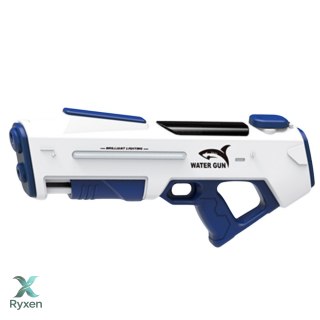 Elektryczny Automatyczny Karabin Pistolet Na Wodę Biały 1000ml 61cm