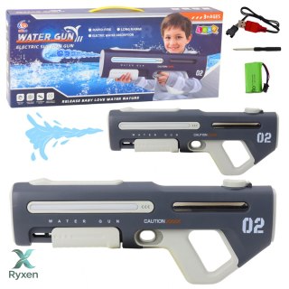 Elektryczny Automatyczny Pistolet Karabin Na Wodę Szary 42cm