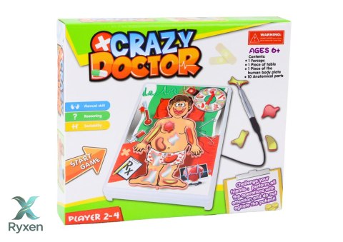 Gra Zręcznościowa Szalony Doktor Chirurg Operacja