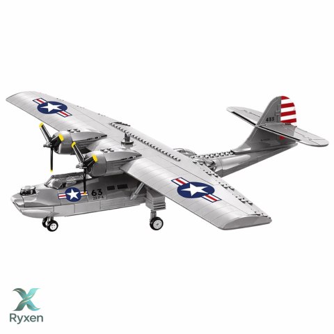 Klocki Konstrukcyjne Samolot PBY-5A Catalina 364 el.
