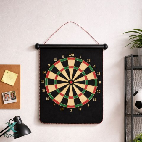 Magnetyczna Tarcza Do Rzutek Dwustronna Zestaw Gra Zręcznościowa Dart Tuba