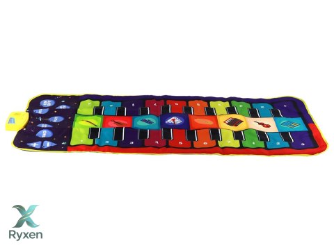 Muzyczna Mata Edukacyjna Motyw Pianinka Instrumenty