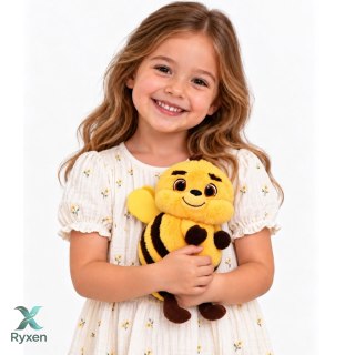 Pluszowa Pszczółka Maskotka Przytulanka Miękka Pszczoła Żółta 25 cm