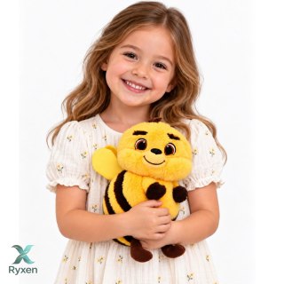 Pluszowa Pszczółka Maskotka Przytulanka Miękka Pszczoła Żółta 33 cm