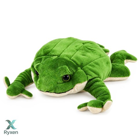 Pluszowa Żabka Maskotka Przytulanka Miękka Żaba Obciążeniowa Zielona 58 cm