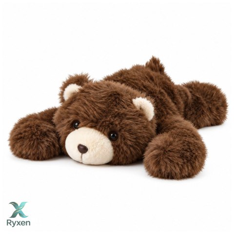 Pluszowy Niedźwiedź Przytulanka Maskotka Obciążeniowy Brązowy 30cm