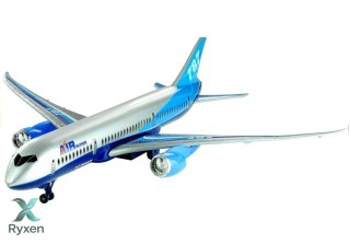 Samolot Pasażerski Air Super 787 Napęd Frykcyjny Stojak Ekspozycyjny 69cm