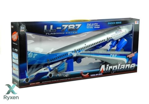 Samolot Pasażerski Air Super 787 Napęd Frykcyjny Stojak Ekspozycyjny 69cm