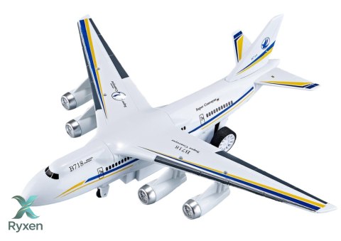 Samolot Pasażerski R/C Zdalnie Sterowany + Pilot Akumulator Kabel USB