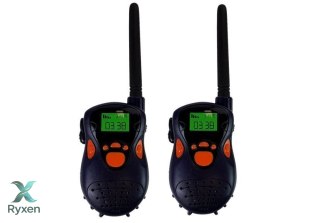 Walkie Talkie Krótkofalówki Zasięg 100 m Granatowe Dla Dzieci