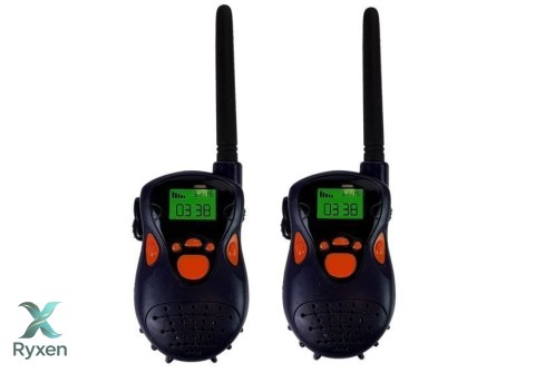 Walkie Talkie Krótkofalówki Zasięg 100 m Granatowe Dla Dzieci