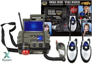 Zestaw Walkie Talkie Baza Krótkofalówki Radio