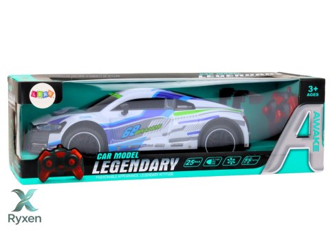 Auto Sportowe Zdalnie Sterowane RC 1:10 25km/h Światła Biały