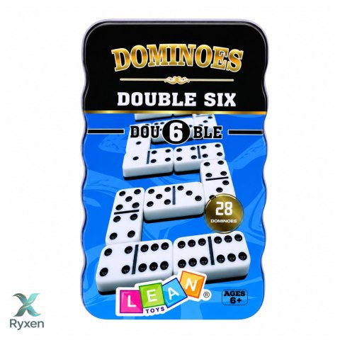 Domino Gra Klasyczna Rodzinna Logiczna Zręcznościowa 28 Kostek