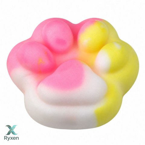 Gniotek Sensoryczny Chrupiący Kocia Łapka W Pudełku Pastelowa 7,5 cm