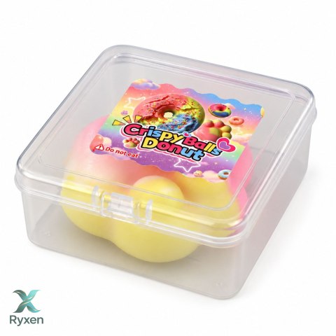 Gniotek Sensoryczny Chrupiący Kocia Łapka W Pudełku Pastelowa 7,5 cm