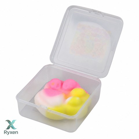 Gniotek Sensoryczny Chrupiący Kocia Łapka W Pudełku Pastelowa 7,5 cm