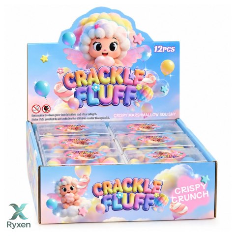 Gniotki Sensoryczne Chrupiące Cukierki W Pudełku Pastelowe Kolorowe 4 szt.