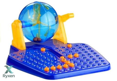 Gra Bingo Lotto MASZYNA LOSUJĄCA Edukacyjna