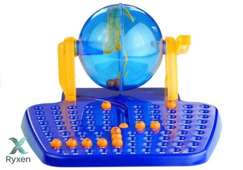 Gra Bingo Lotto MASZYNA LOSUJĄCA Edukacyjna
