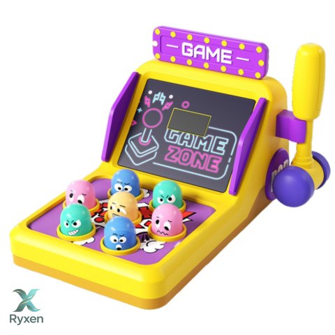 Gra Zręcznościowa Whack A Mole Automat Z Młotkiem Światła Dźwięki
