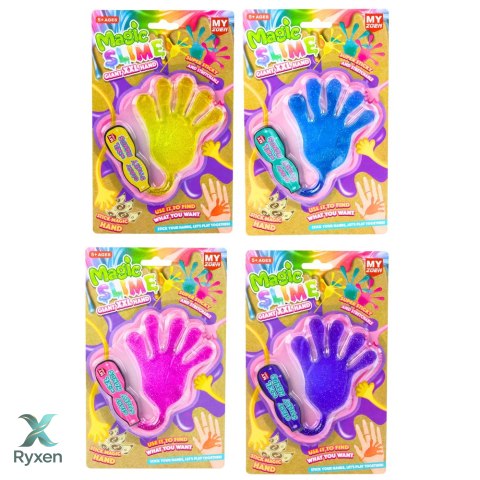 Gumowa Łapka Lepka Rączka Elastyczna Z Uchwytem Slime Mix