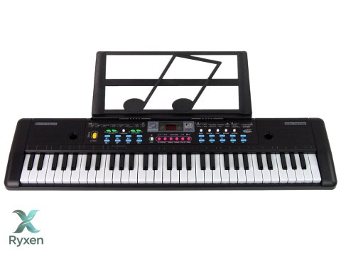 Keyboard MQ-6112 Mikrofon Uchwyt Na Nuty 61 Klawiszy
