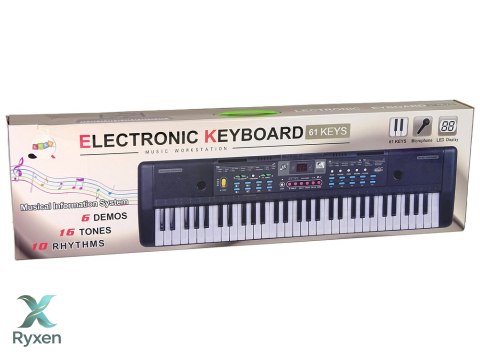 Keyboard MQ-6112 Mikrofon Uchwyt Na Nuty 61 Klawiszy