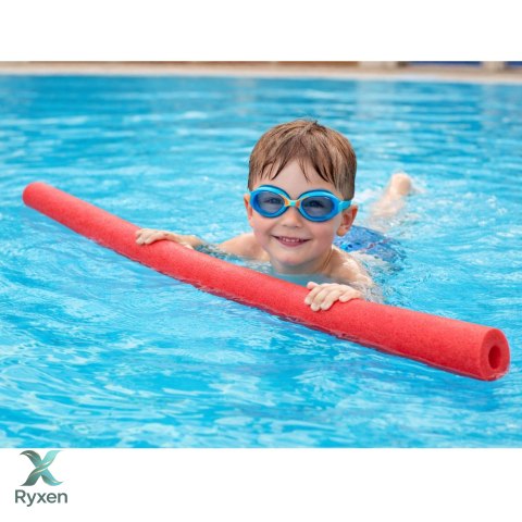 Makaron Piankowy Do Nauki Pływania Ćwiczeń Pianka Treningowa Czerwony 150 cm