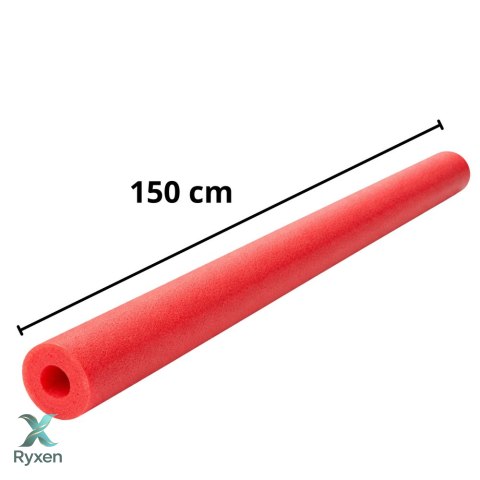 Makaron Piankowy Do Nauki Pływania Ćwiczeń Pianka Treningowa Czerwony 150 cm