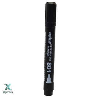 Marker Permanentny Wodoodporny Czarny 2,5-4,5 mm